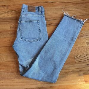 Weekday jeans light wash straight leg